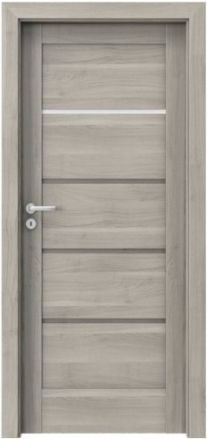 Interiérové dveře Verte Home G - G1 - FÓLIE SYNCHRO 3D-barva - Akát stříbrný - obrázek č. 1