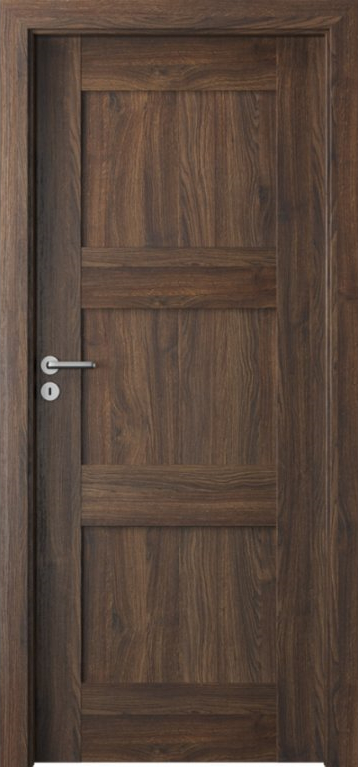 Interiérové dveře Verte Premium B - Dekor Portasynchro 3D - dub šarlatový - obrázek č. 1