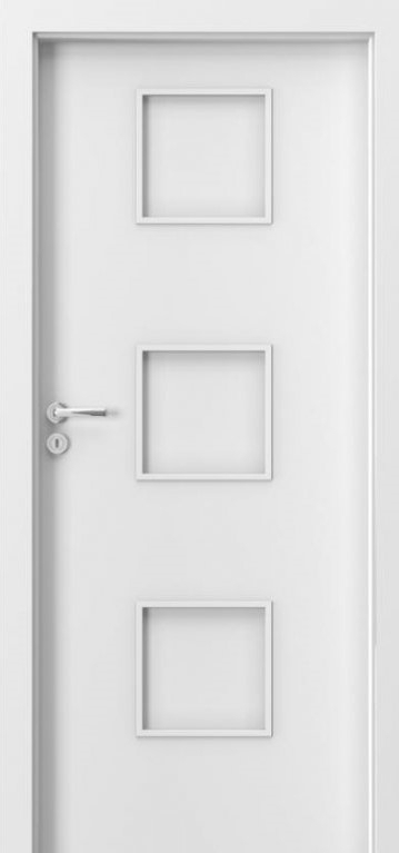 Interiérové dveře Porta Doors Porta Fit - Fólie Portadekor - bílá - obrázek č. 1